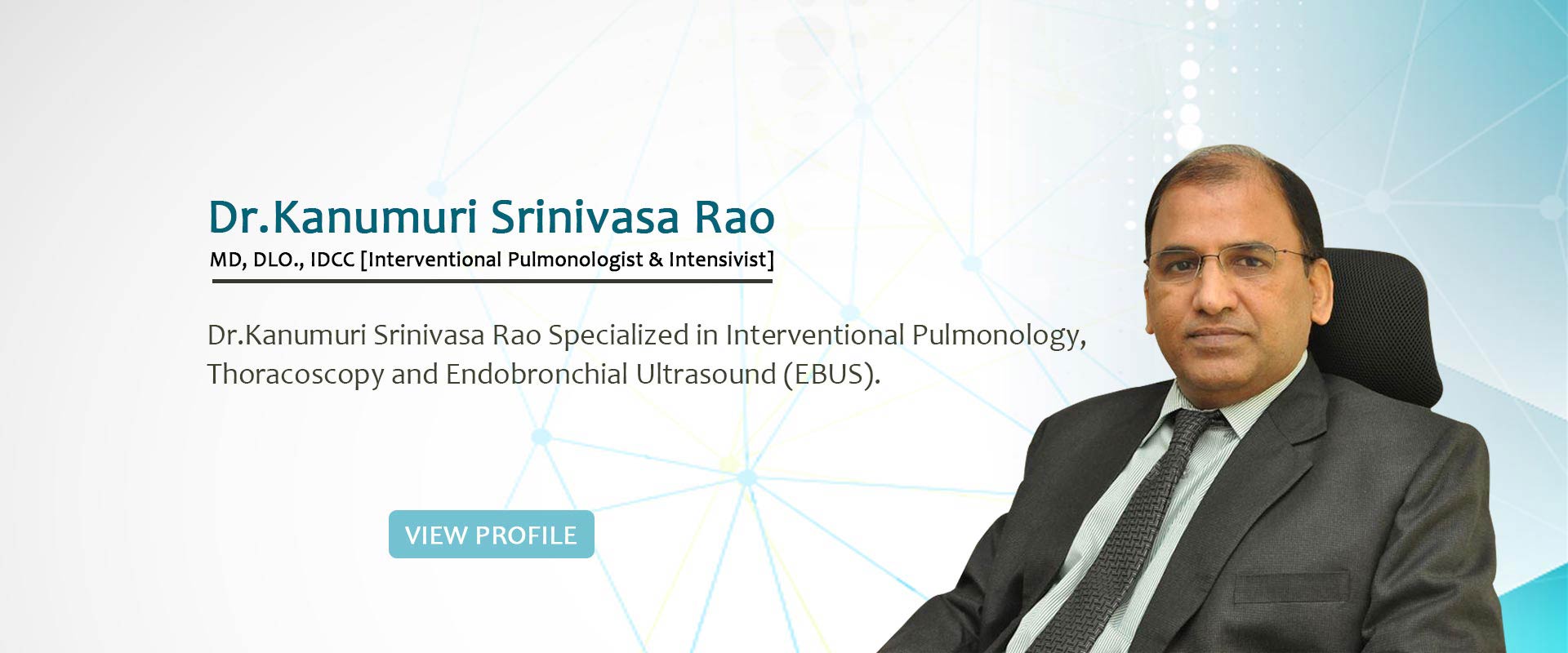 Dr. Kanumuri Srinivasa Rao (Pulmonology & Critical care)